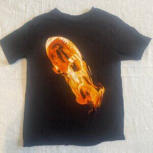 The Children's Place T-shirt  Boys Small Sport Graphic Shirt Top Black